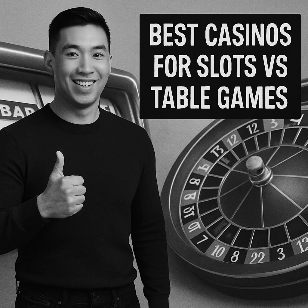 Best Casinos for Slots vs Table Games